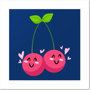 Cute Cherry Art Design Posters and Art